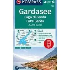Kompass Italië & Malta|WK102 Gardameer