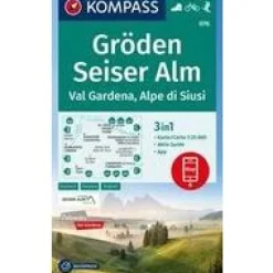 Kompass Italië & Malta|WK076 Groden, Seiser Alm