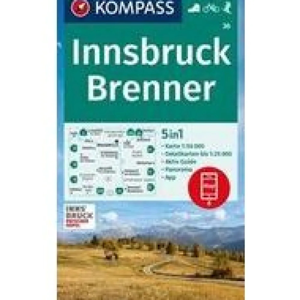 Kompass Oostenrijk|WK36 Innsbruck Brenner