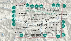 Kompass Oostenrijk|WK036 Innsbruck und