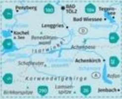 Kompass Duitsland|WK182 Isarwinkel, Bad Tolz