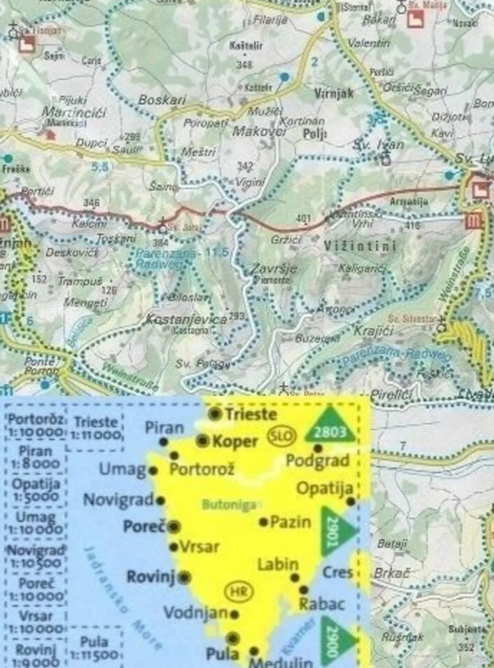 Kompass Balkan, Griekenland & Cyprus|WK238 Istrië