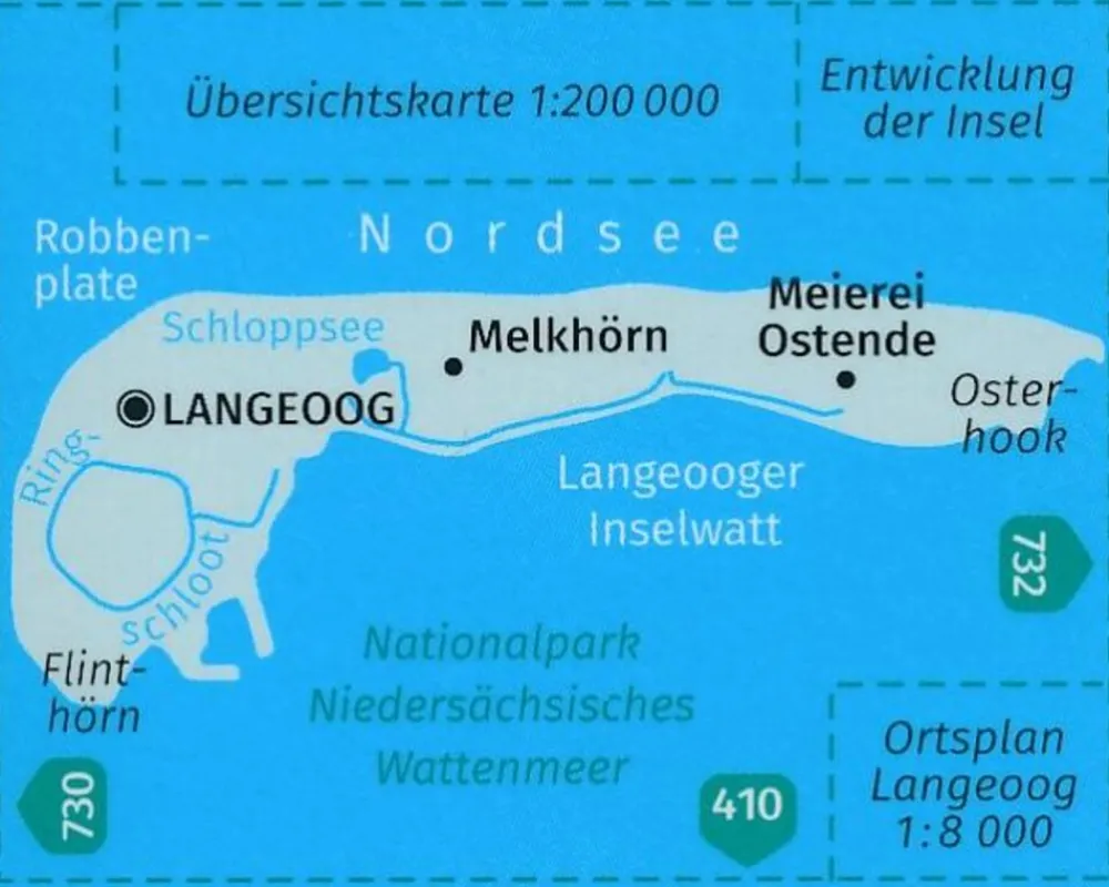 Kompass Duitsland|WK731 Langeoog