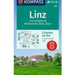 Kompass Oostenrijk|WK202 Linz und Umgebung