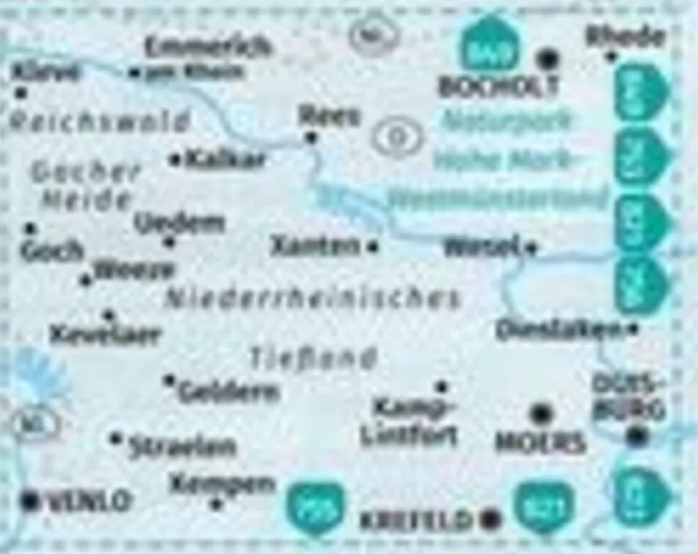 Kompass Duitsland|WK752 Niederrhein Nord