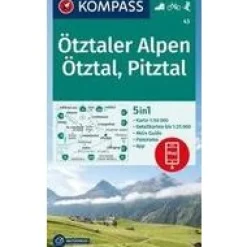 Kompass Oostenrijk|WK43 Otztaler Alpen