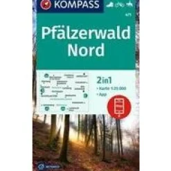 Kompass Duitsland|WK471 Pfalzerwald Nord