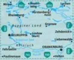 Kompass Duitsland|WK743 Rheinsberger Seengebiet