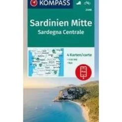 Kompass Italië & Malta|WK2498 Sardinie Midden