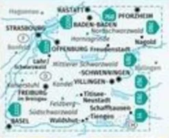 Kompass Duitsland|WK888 Schwarzwald Gesamt