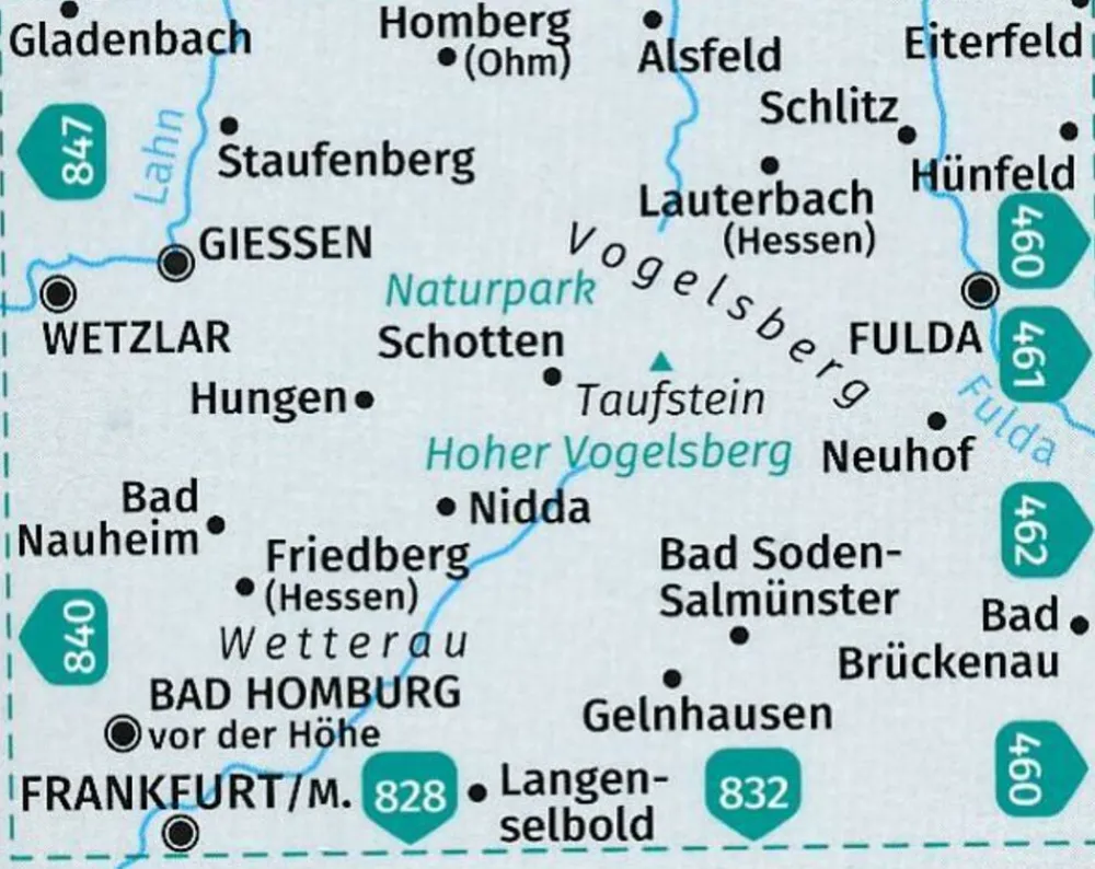 Kompass Duitsland|WK846 Vogelsberg
