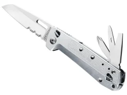 Leatherman Zakmessen|free K2 zilver CE