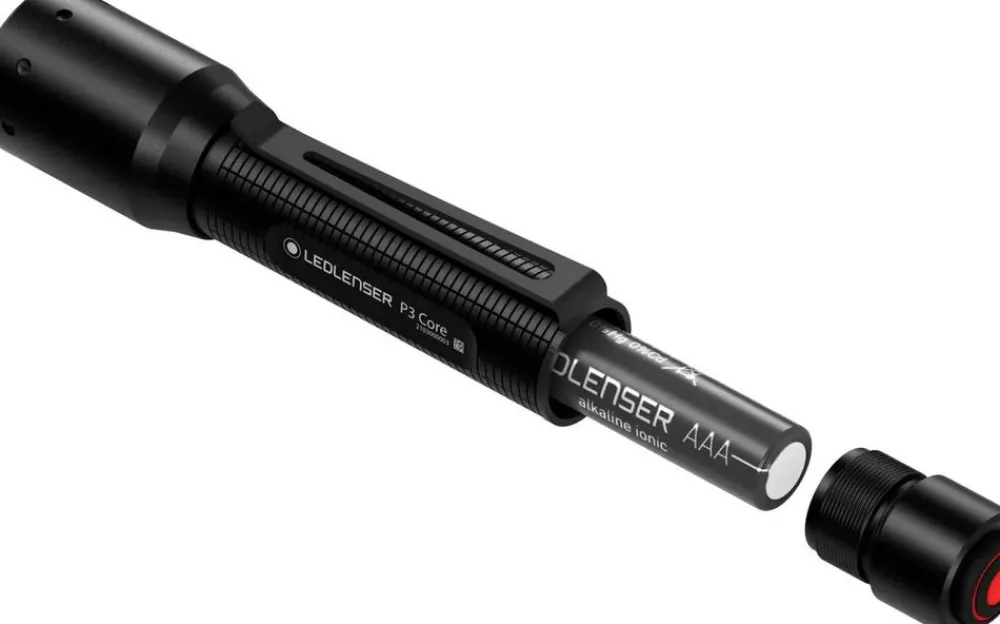 Led Lenser Zaklampen|P3 core black