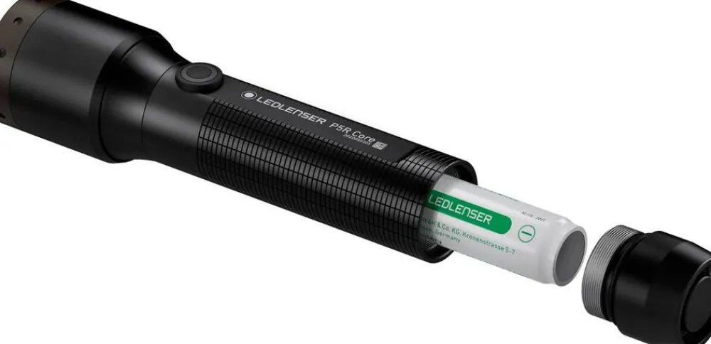 Led Lenser Zaklampen|P5R core black rechargeable