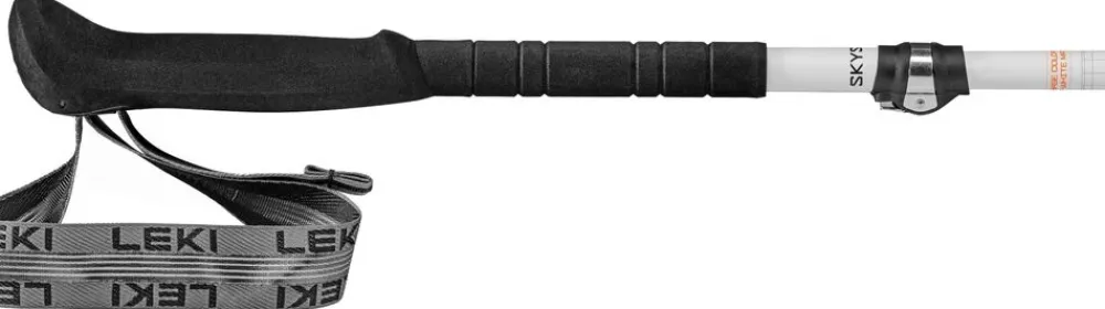 Leki Wandelstokken|Wandelstokken|Skysolo FX.one Carbon Whitr/black/orange