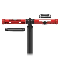 Lezyne Fietspompen|Shop Floor Drive Black/Hi gloss - fietspomp vloer