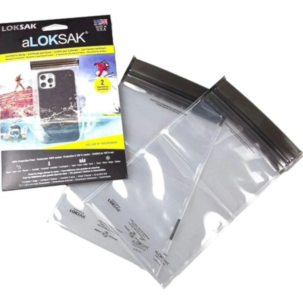 Loksak Opberg|Organisatie|A 12.1 x 20.3 cm 2 st