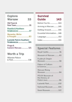 Lonely Planet Oost-Europa|Pocket Warsaw - reisgids Warschau