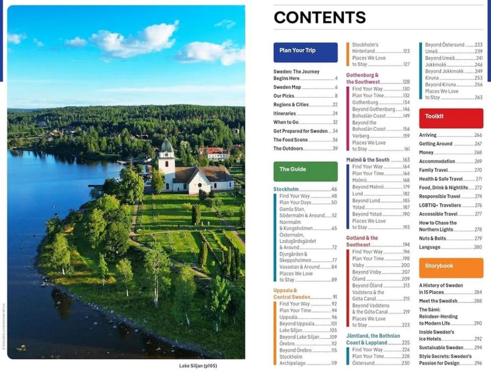 Lonely Planet Scandinavië & Ijsland|Sweden 9