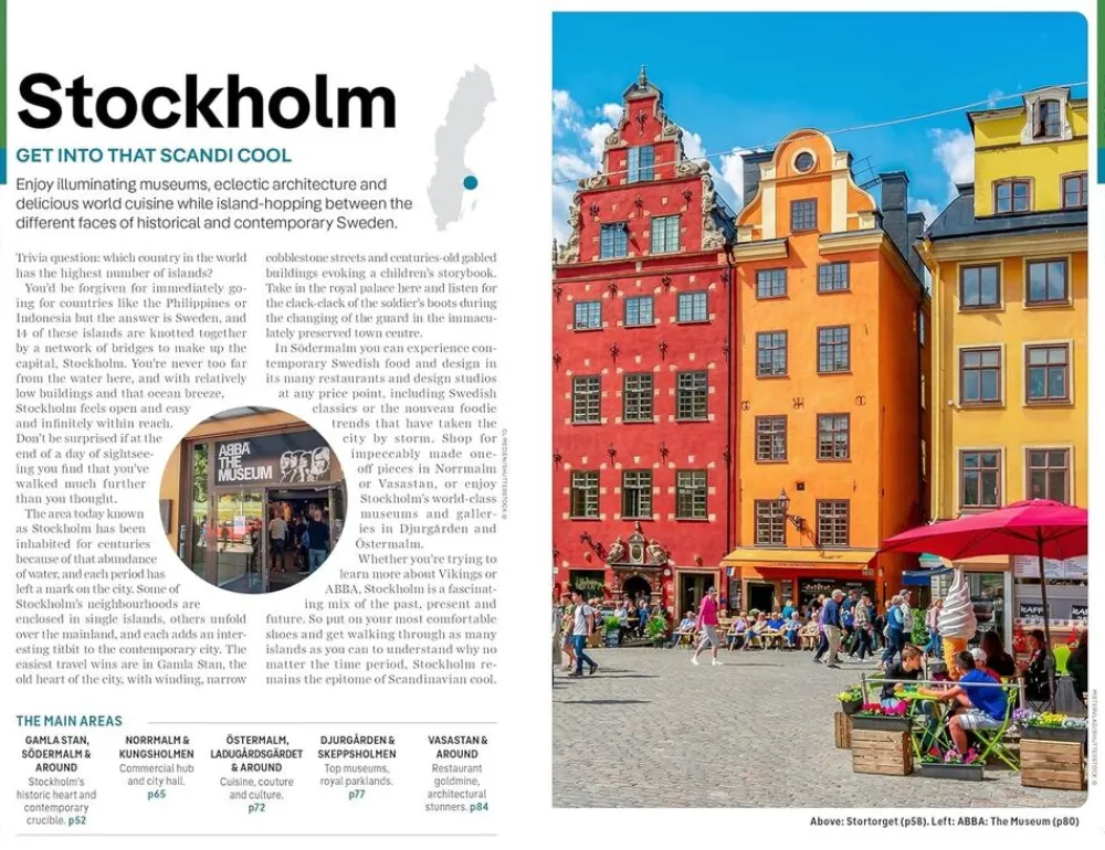 Lonely Planet Scandinavië & Ijsland|Sweden 9