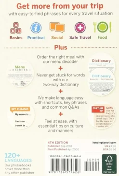 Lonely Planet Spanje & Portugal|Taalgids Portuguese Phrasebook & Dictionary