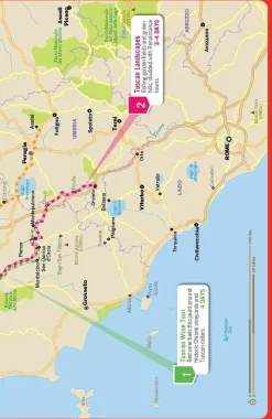 Lonely Planet Italië & Malta|Tuscany Roadtrips - Autoreisgids Toscane