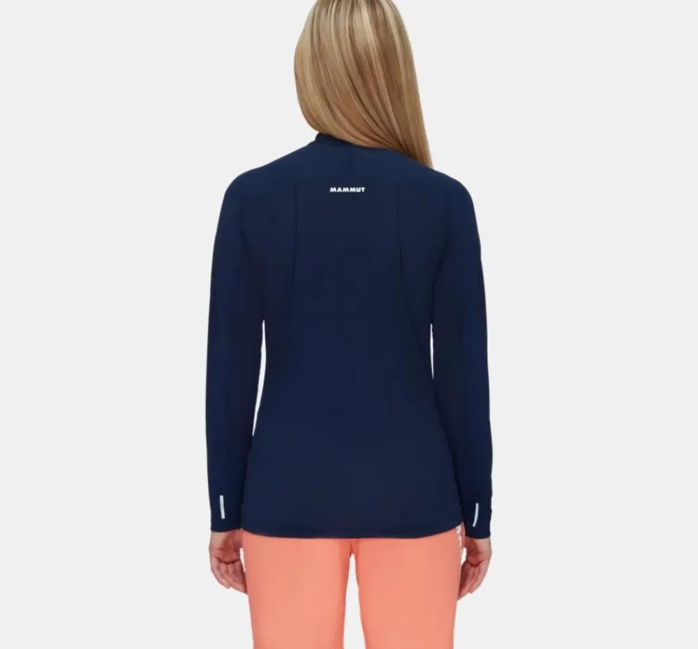 DAMES Mammut Shirts Dames|Aenergy FL half zip longsleeve Women