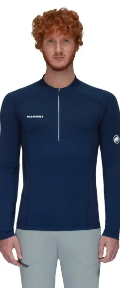 Heren Mammut Shirts Heren|Ondergoed Heren|Aenergy FL half zip longsleeve men