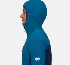 Heren Mammut Jassen Heren|Aenergy SO hybrid hooded jacket men
