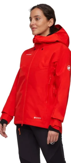 DAMES Mammut Jassen Dames|Crater IV HS Hooded Jacket Women