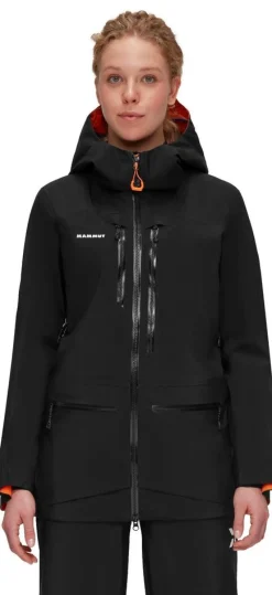 DAMES Mammut Jassen Dames|Eiger Free Pro HS hooded jacket women