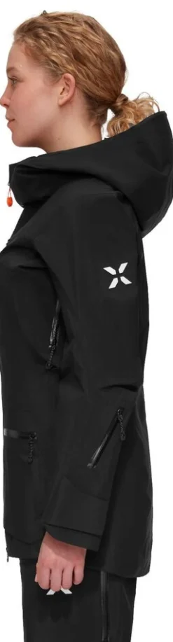 DAMES Mammut Jassen Dames|Eiger Free Pro HS hooded jacket women