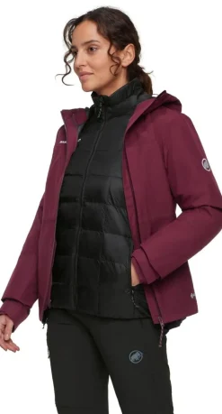 DAMES Mammut Jassen Dames|Treeline 3 in 1 HS Hooded Jacket Women