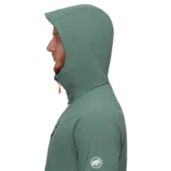 Heren Mammut Jassen Heren|Ultimate Comfort SO hooded jacket men