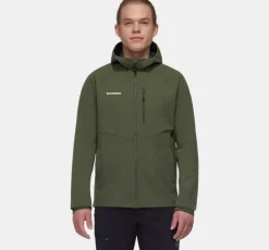 Heren Mammut Jassen Heren|Ultimate Comfort SO hooded jacket men