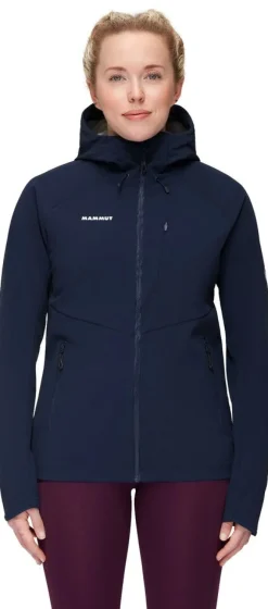 DAMES Mammut Jassen Dames|Ultimate Comfort SO hooded jacket women