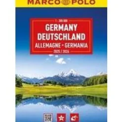 Marco Polo Duitsland|Duitsland wegenatlas 25/26