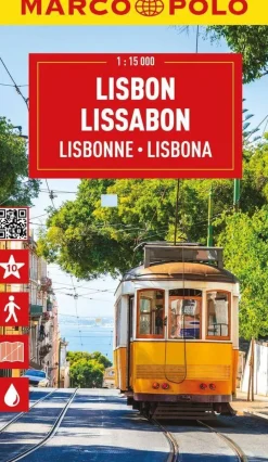 Marco Polo Spanje & Portugal|Lissabon city map