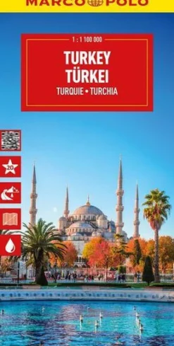 Marco Polo Midden-Oosten|Turkije wegenkaart