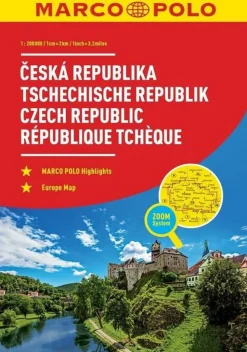 Marco Polo Oost-Europa|Wegenatlas Tsjechië