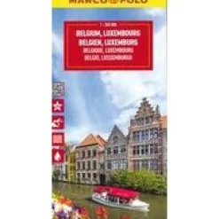 Marco Polo Benelux|Wegenkaart Belgie, Luxemburg