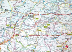 Marco Polo Oost-Europa|Wegenkaart Bulgarije