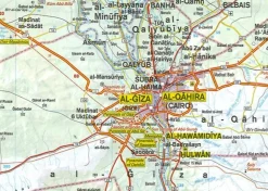 Marco Polo Afrika|Wegenkaart Egypte