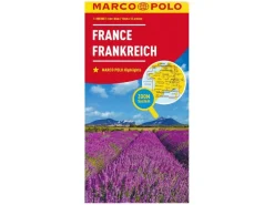Marco Polo Frankrijk|Wegenkaart Frankrijk