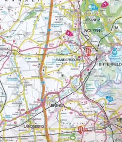 Marco Polo Duitsland|Wegenkaart FZK 32 Odenwald Rhein