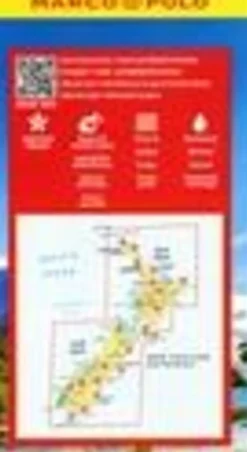 Marco Polo Nieuw-Zeeland|Wegenkaart Nieuw-Zeeland