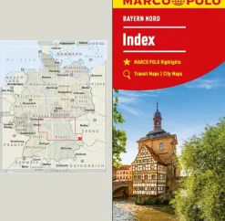 Marco Polo Duitsland|Wegenkaart Noord Beieren 12