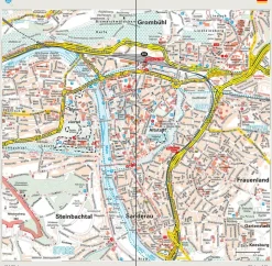 Marco Polo Duitsland|Wegenkaart Noord Beieren 12