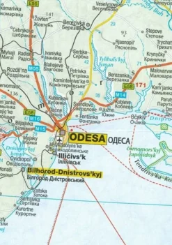 Marco Polo Oost-Europa|Wegenkaart Rusland, Wit-Rusland & Oekraïne