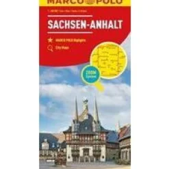 Marco Polo Duitsland|Wegenkaart Sachsen-Anhalt 8